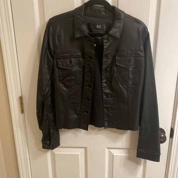 Kut From The Kloth Coated Kara Jacket - Picture 2 of 7